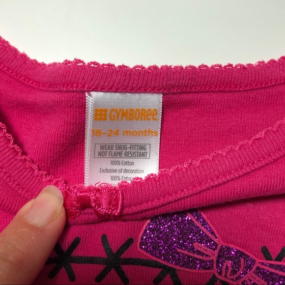 Gymboree Pink Monster Halloween Pajamas 18-24 mo - Picture 3 of 5